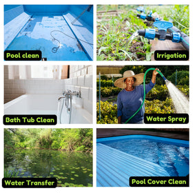 RainBro corrosion-resistant thermoplastic shell ensures long-lasting quiet operation.