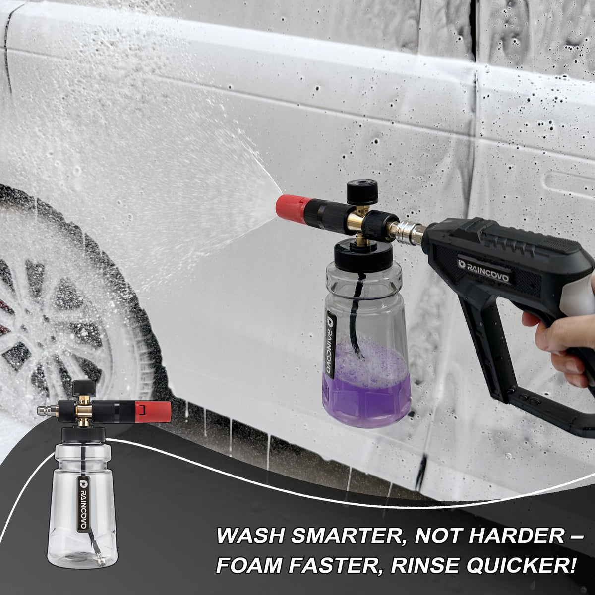 Raincovo Foam Cannon care tips support long-lasting performance