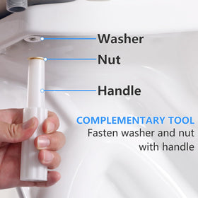 RAINGOWN black sealing ring supports secure tank-to-bowl connection