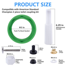 RAINGOWN white washer included for proper spacing and fit