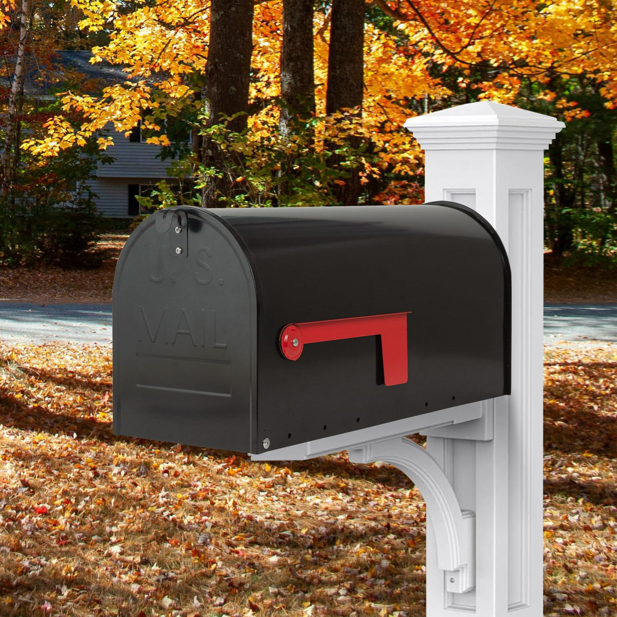 RAINHOL front-yard installation-ready design enhances curb appeal and organization