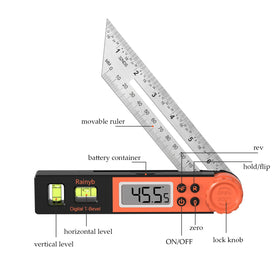 Rainyb locking knob lets you set the tightness for repeatable angles.