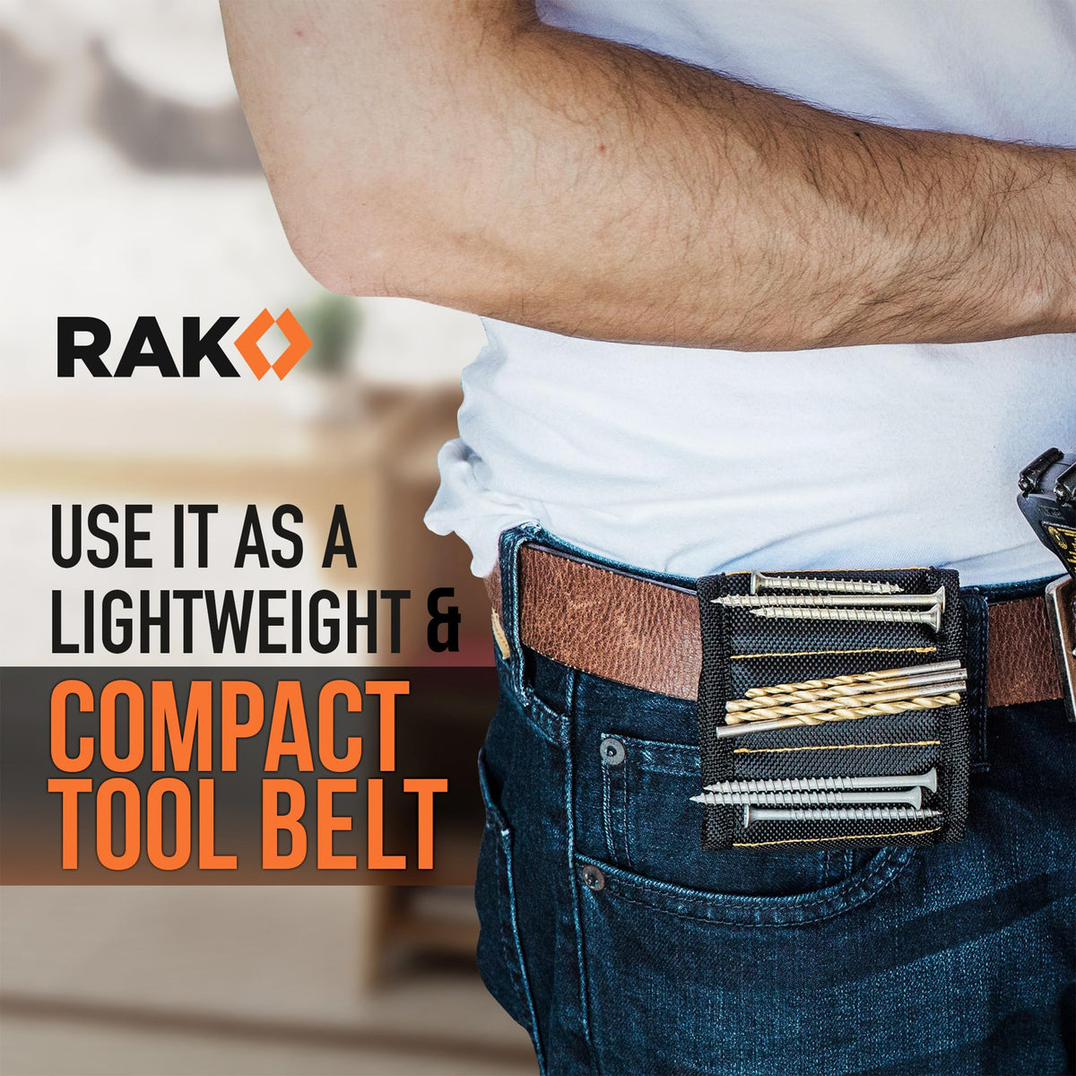 RAK wristband supports auto repair with hands-free fastener management