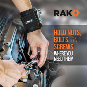 Gift-ready packaging for the RAK magnetic wristband