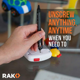 RAK Multitool Pen aluminum-body finish detail emphasizing durability.