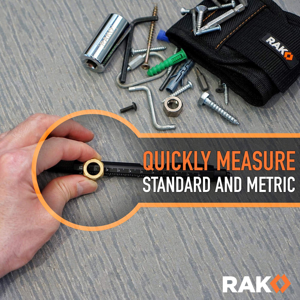 RAK Multitool Pen phillips-screwdriver tip ready for quick fixes.