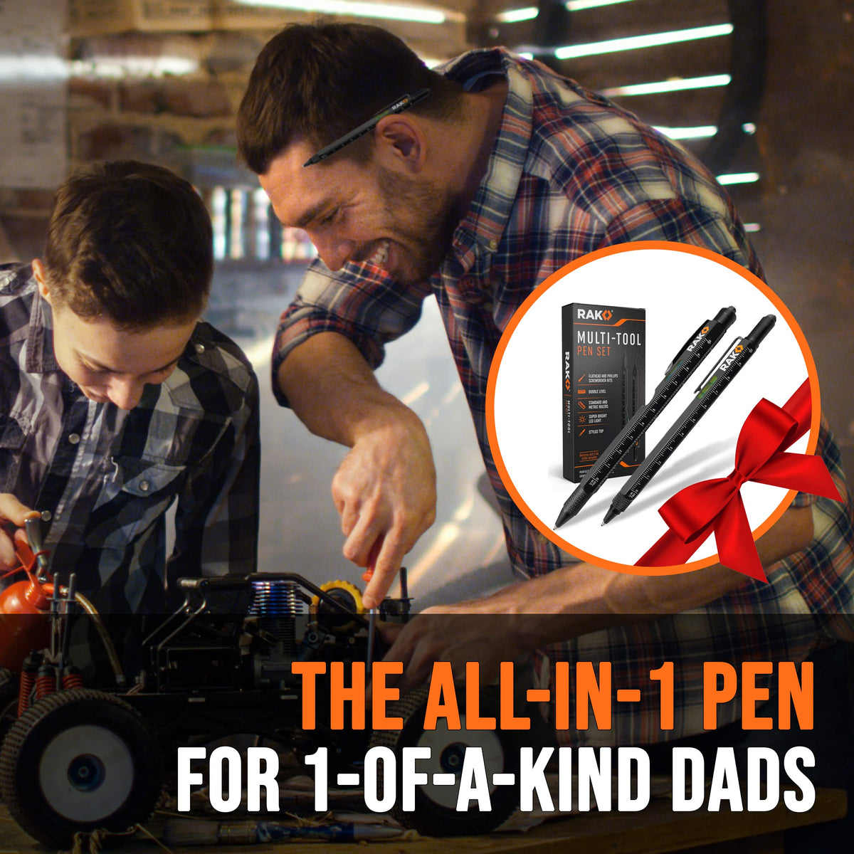 RAK Multitool Pen stylus-tip close-up for precise touchscreen tasks.