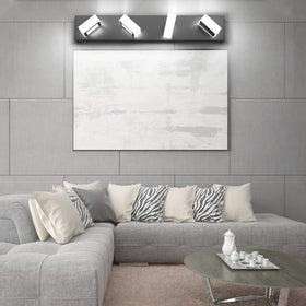 Ralbay vanity light over a bathroom mirror in a modern setting