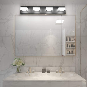Ralbay 4-Light vanity light features dust-proof and moisture-proof construction