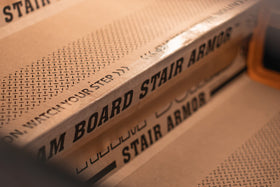 Ram Board Stair Armor helps reduce cleanup and repair costs after a renovation.