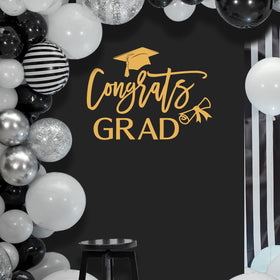 Ramciyo gold vinyl decal serves as a versatile graduation accessory for memorable moments