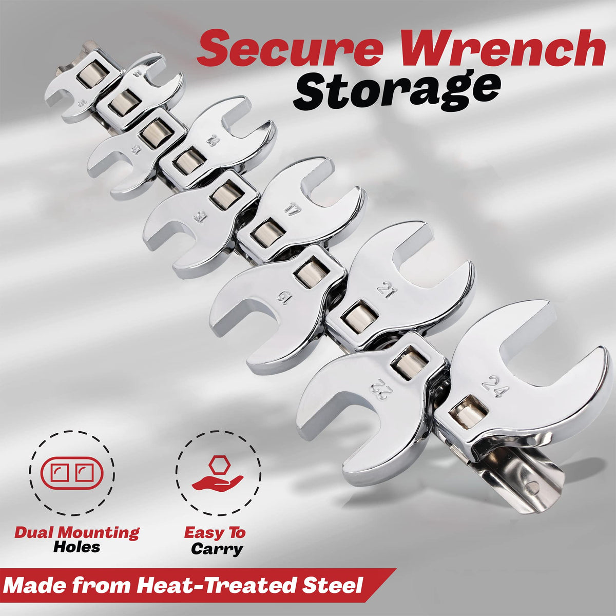 Ram-Pro Crow Foot Wrench 17mm ideal for exhaust work in tight spaces.