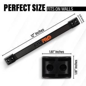 RamPro kitchen-friendly magnetic strip for utensil organization