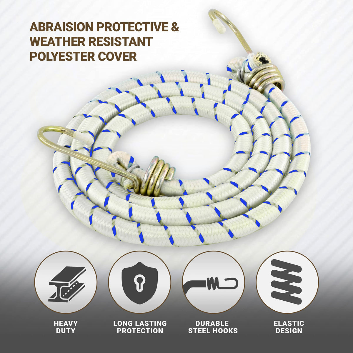 RamPro weatherproof cords resist sun and rain for outdoor gear