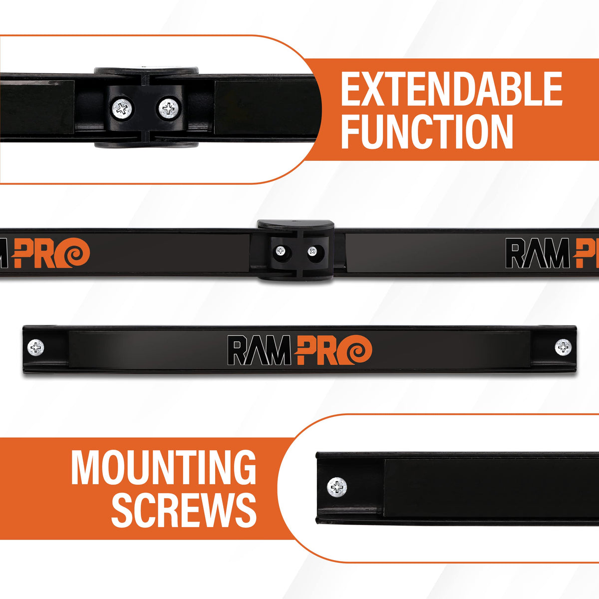 RamPro magnetic strip mounted on workbench for fast tool access