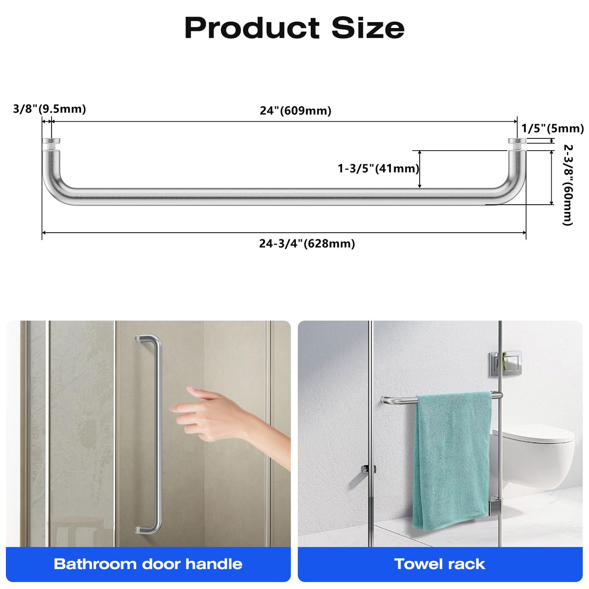 Ranbo brushed nickel finish close-up shows durable anti-corrosion surface