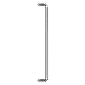 Ranbo glass shower door towel bar 24-inch installed for a secure, seamless fit