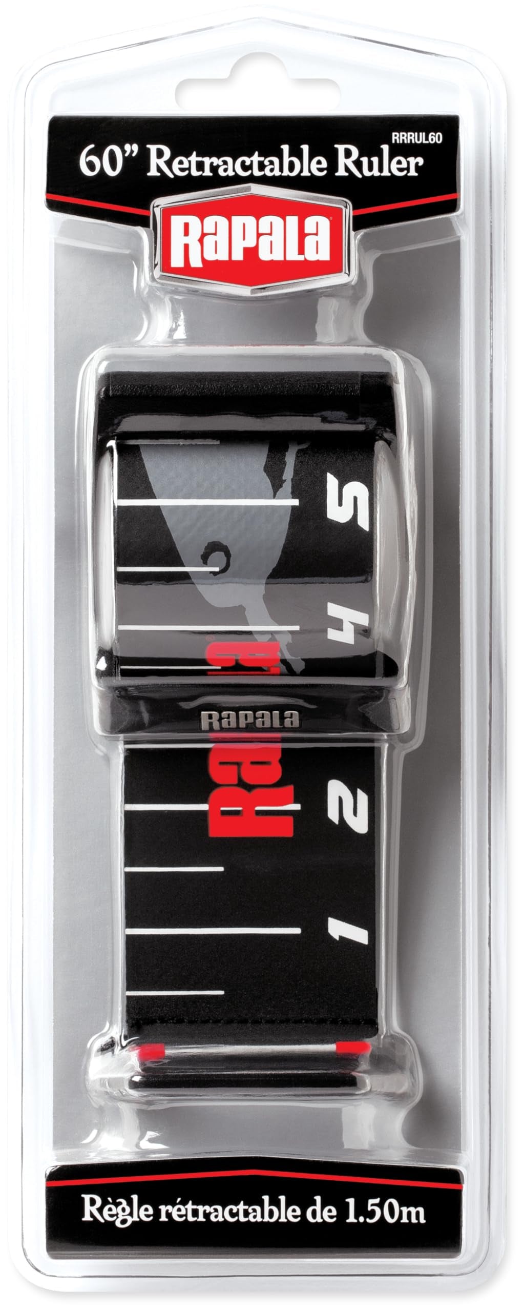 Rapala on-the-go angler uses this pocket tool for reliable length checks.