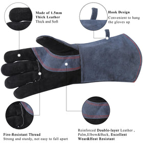 RAPICCA gloves: full interior lining for warmth and breathability during heavy-use days.