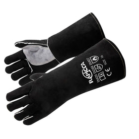 RAPICCA 16in welding gloves provide forearm protection for high-heat projects.