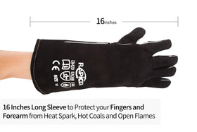 RAPICCA 7.5-inch sleeve length guards the forearm against sparks.