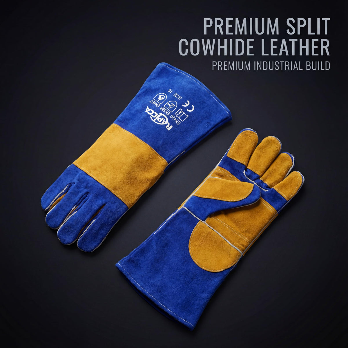 RAPICCA gloves feature aluminum foil insulation for temperature control