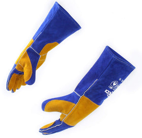 RAPICCA welding gloves with fireproof leather exterior for heat resistance during welding