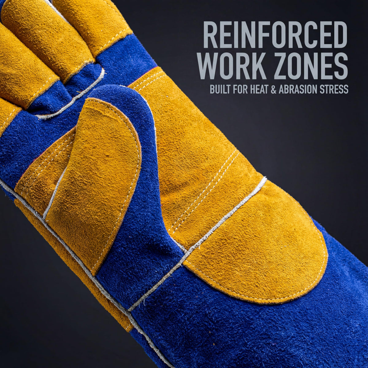 RAPICCA welding gloves offer extended forearm protection in tough tasks
