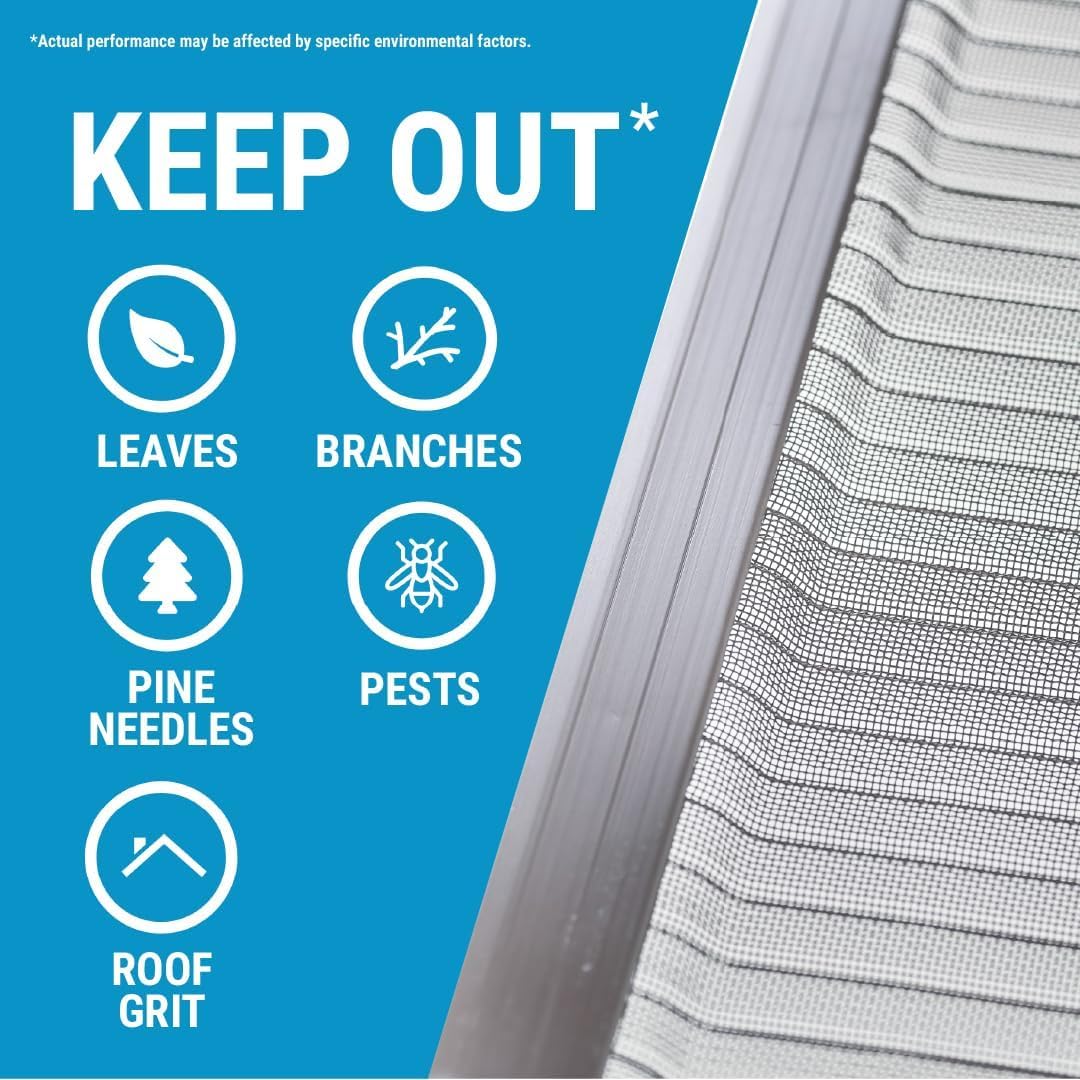 Raptor Gutter Guard protects gutters from leaves and roof grit