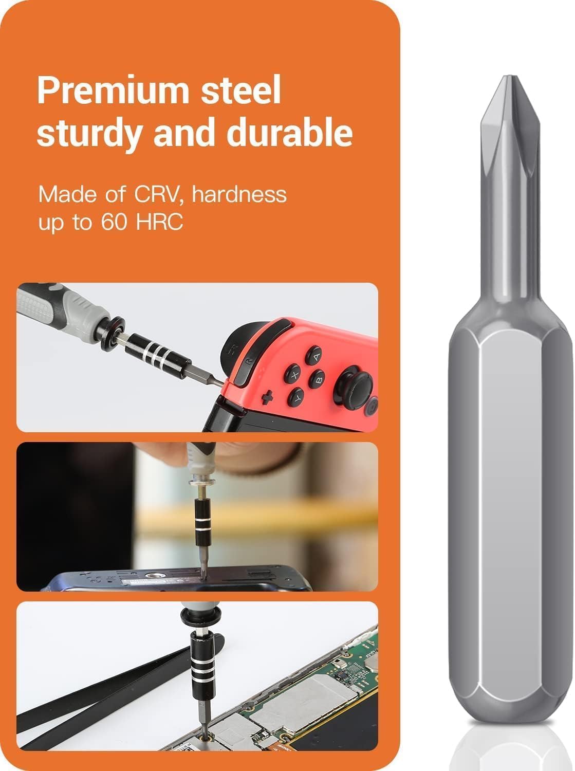 RARTOP includes tweezers, suction cup, and opening picks for precision work.