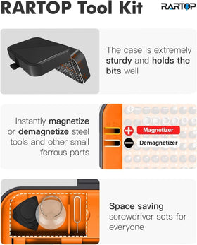 RARTOP electronics repair kit suitable for laptops, phones, and more.