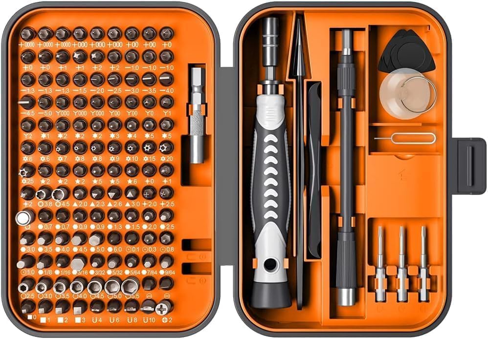 RARTOP toolset built-in magnetizer keeps small screws secure.