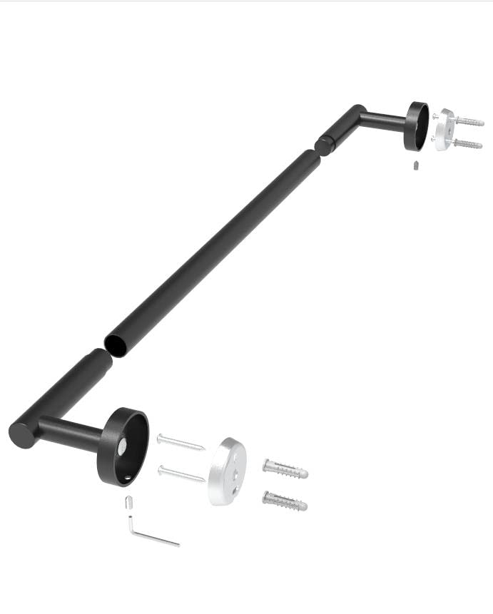 RARXTR towel rack suitable for bathroom kitchen and laundry use beside cabinets or doors