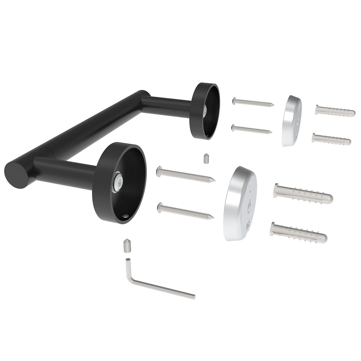 RARXTR mega-roll capacity holder ideal for hotels, homes, and RVs.