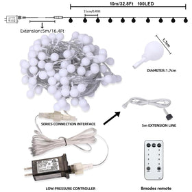 RaThun frosted globe bulbs diffuse light for a soft glow