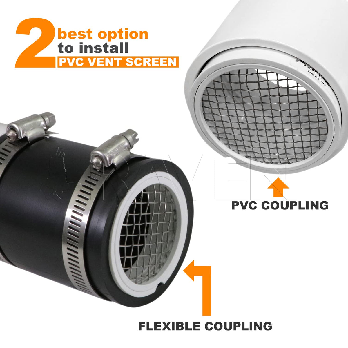 Raven R1510 weatherproof cap - withstands outdoor conditions while keeping vents protected