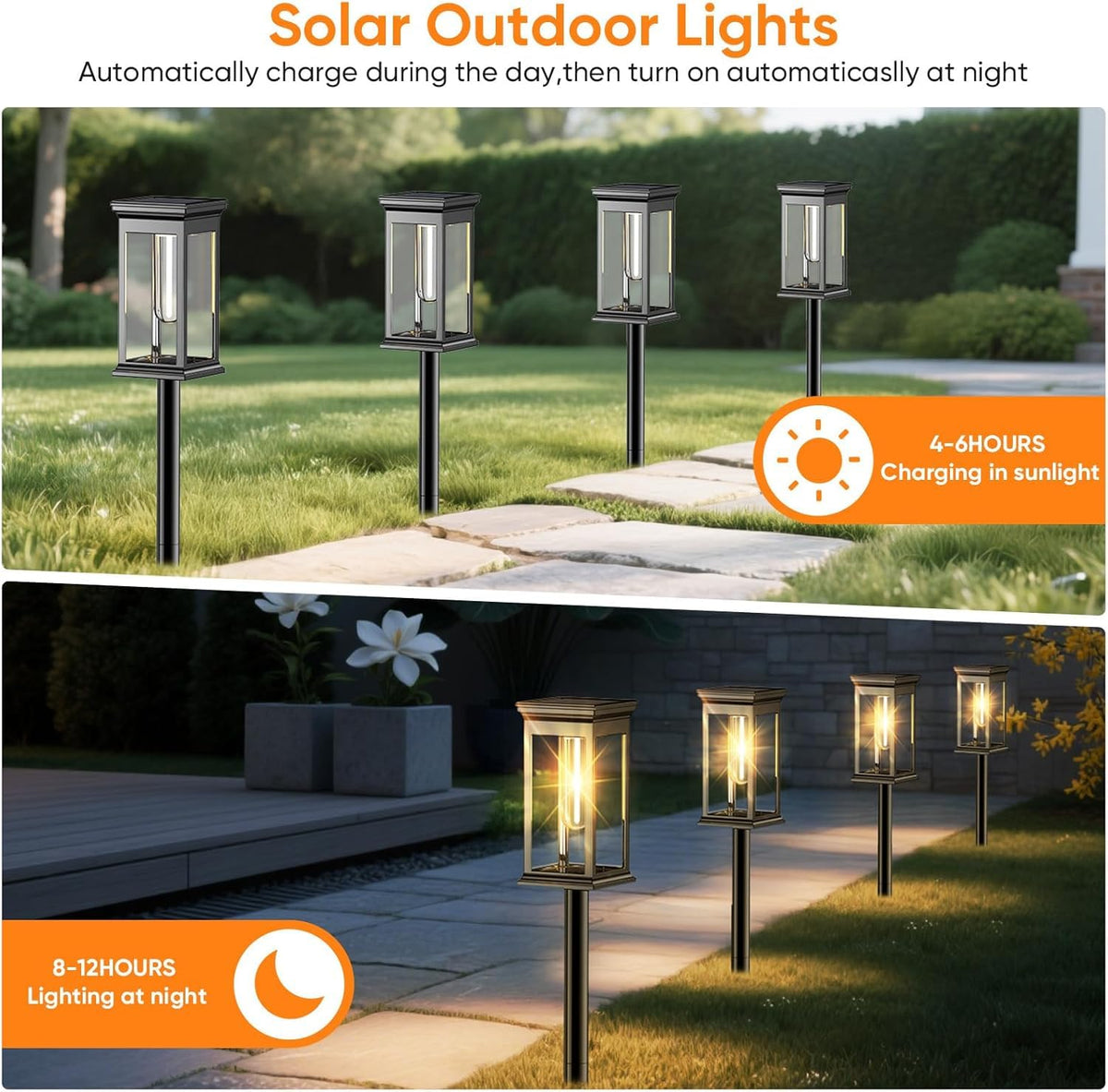 RAVICEN auto on/off dusk-to-dawn light saves energy
