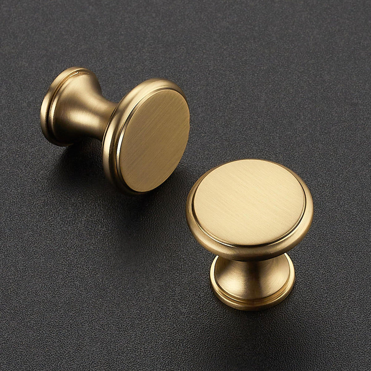 Ravinte 10-pack champagne bronze knobs ready for quick kitchen refresh