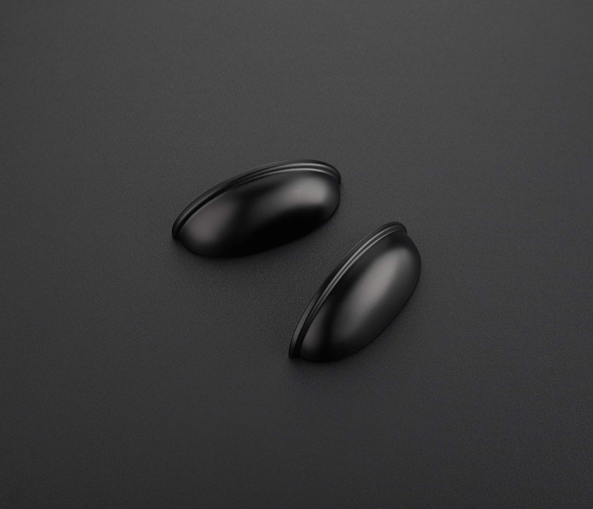 Ravinte 3-inch center flat black drawer pulls add timeless style to farmhouse and traditional cabinetry