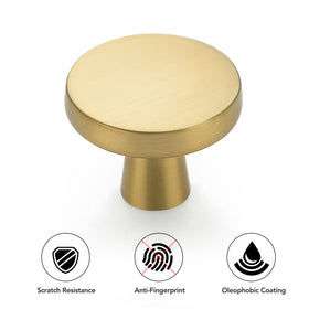 Durable zinc alloy Ravinte knob resists rust.