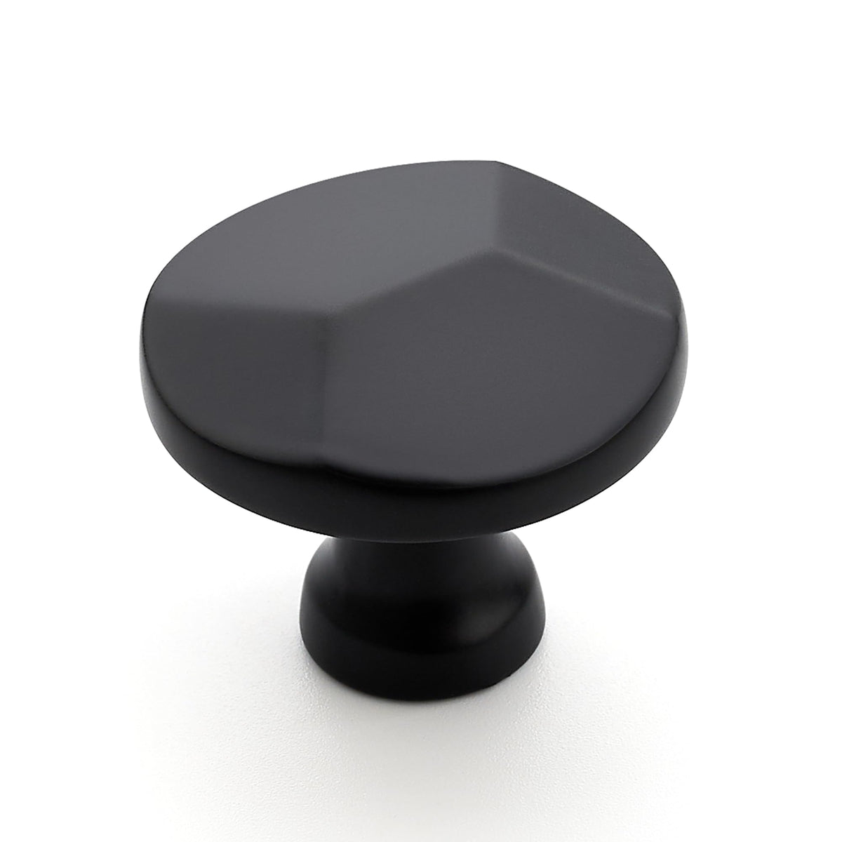 Ravinte 25-pack matte black round knobs for cabinets improve grip and cabinet style.