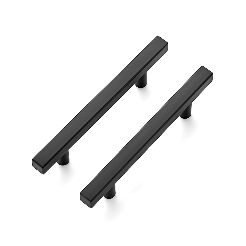 Ravinte 6-inch square pull in matte black for a modern kitchen upgrade