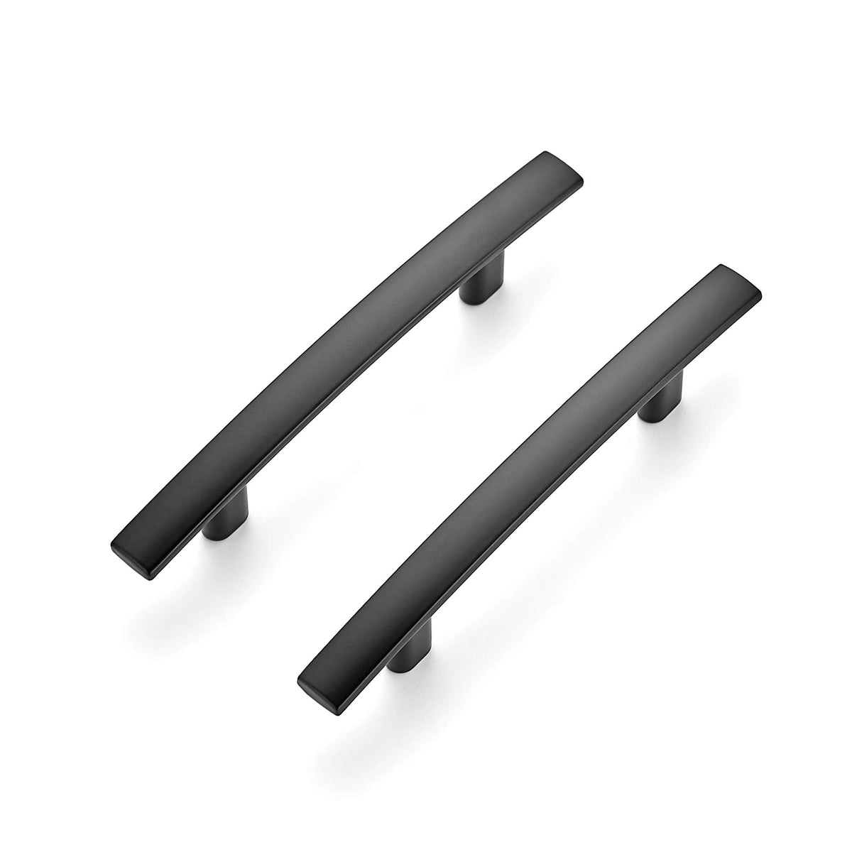 Ravinte 30-pack curved cabinet pulls in matte black for a cohesive kitchen upgrade.