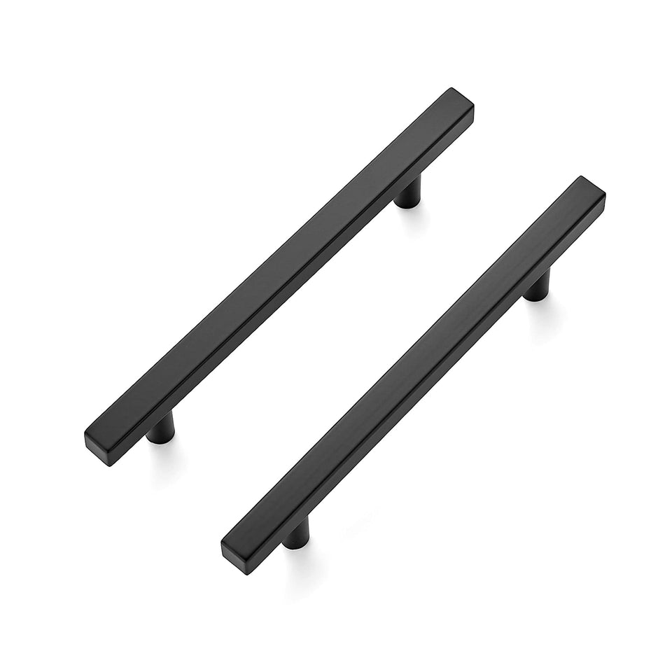 Ravinte 30-pack matte black cabinet pulls upgrade kitchen cabinets with bold style.