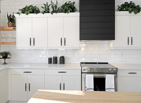 Ravinte 30-pack matte black drawer pulls for quick kitchen updates