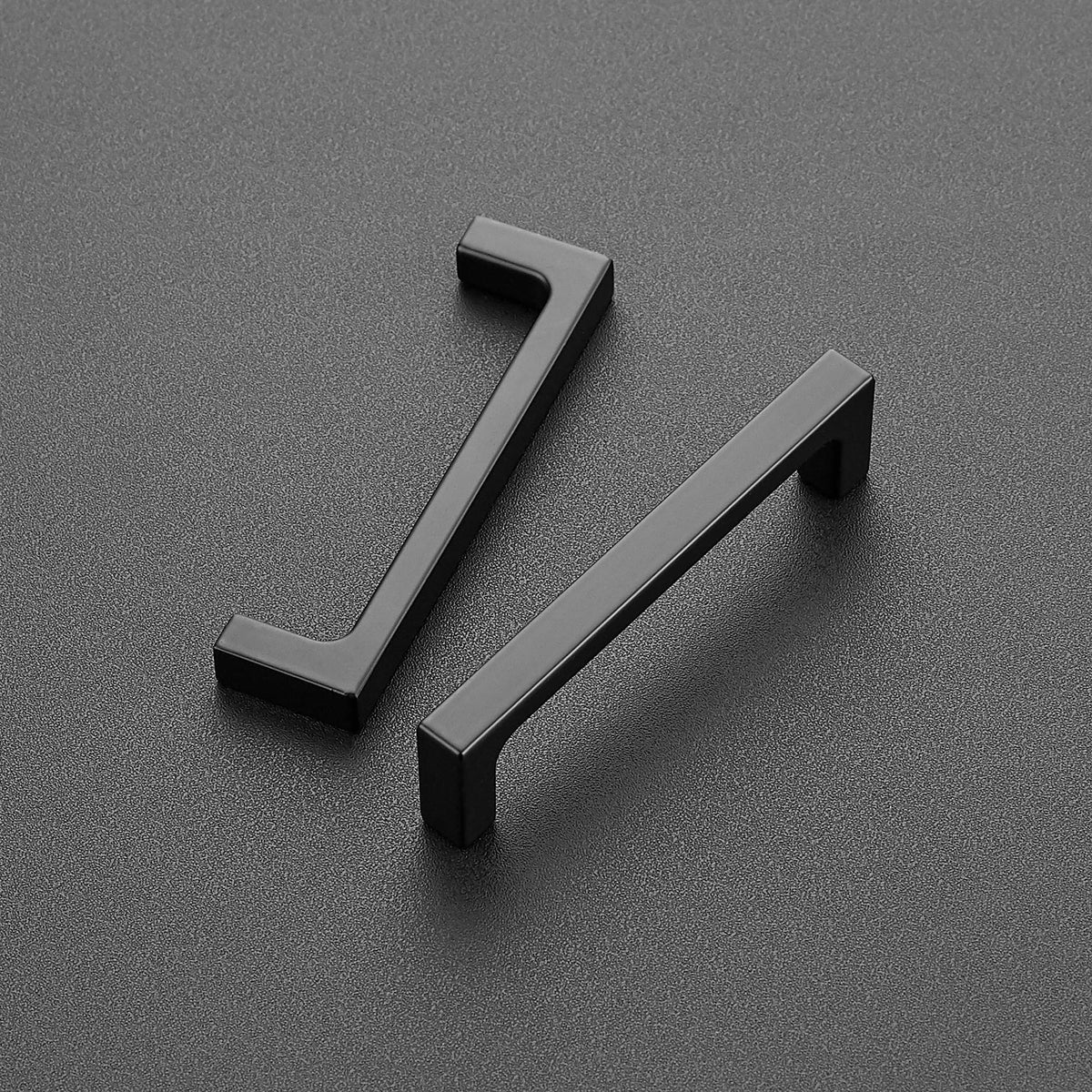 Ravinte drawer pull with 3-3/4 inch spacing for easy mounting.