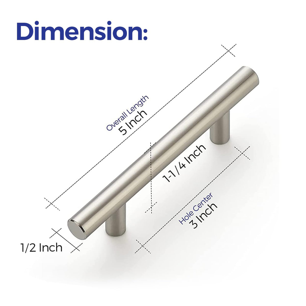 Ravinte 30-pack pulls provide cohesive hardware across multiple drawers.