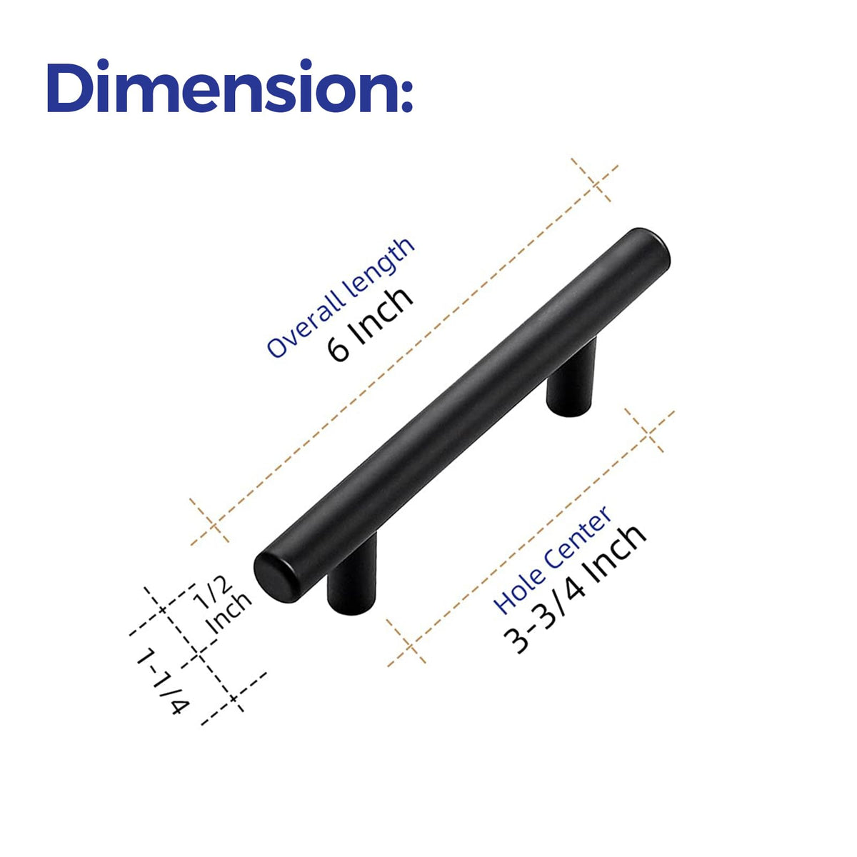 Ravinte matte black pull in use demonstrates comfortable grip and clean style
