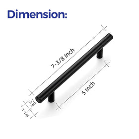 Ravinte 5-inch center-to-center hole cabinet pull ready for easy installation