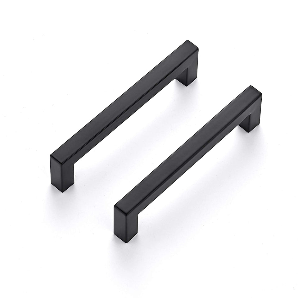 Ravinte square cabinet handle matte black for a modern kitchen upgrade